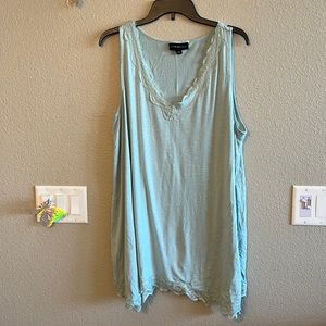 Two Lane Bryant 18/20 Two Lace Accent Tank Tops